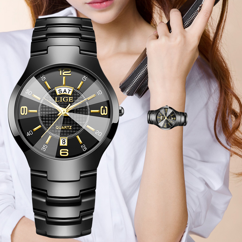 Fashion Women Watch - LIGE модные элегантные женские наручные часы