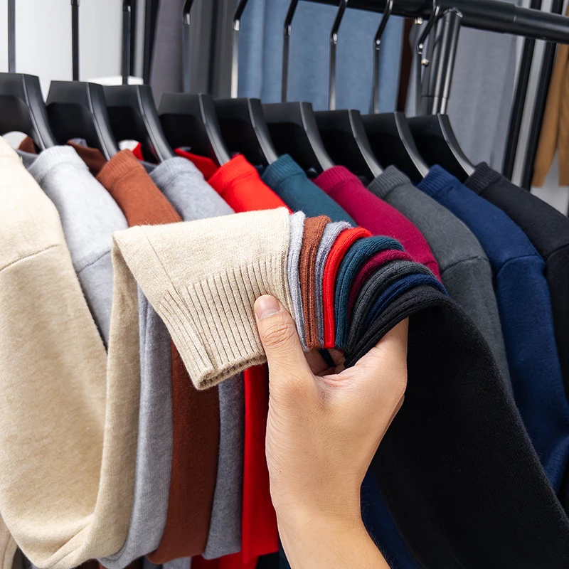 Ribbed Knit Sweater - Новый мужской повседневный свитер 2026 года: