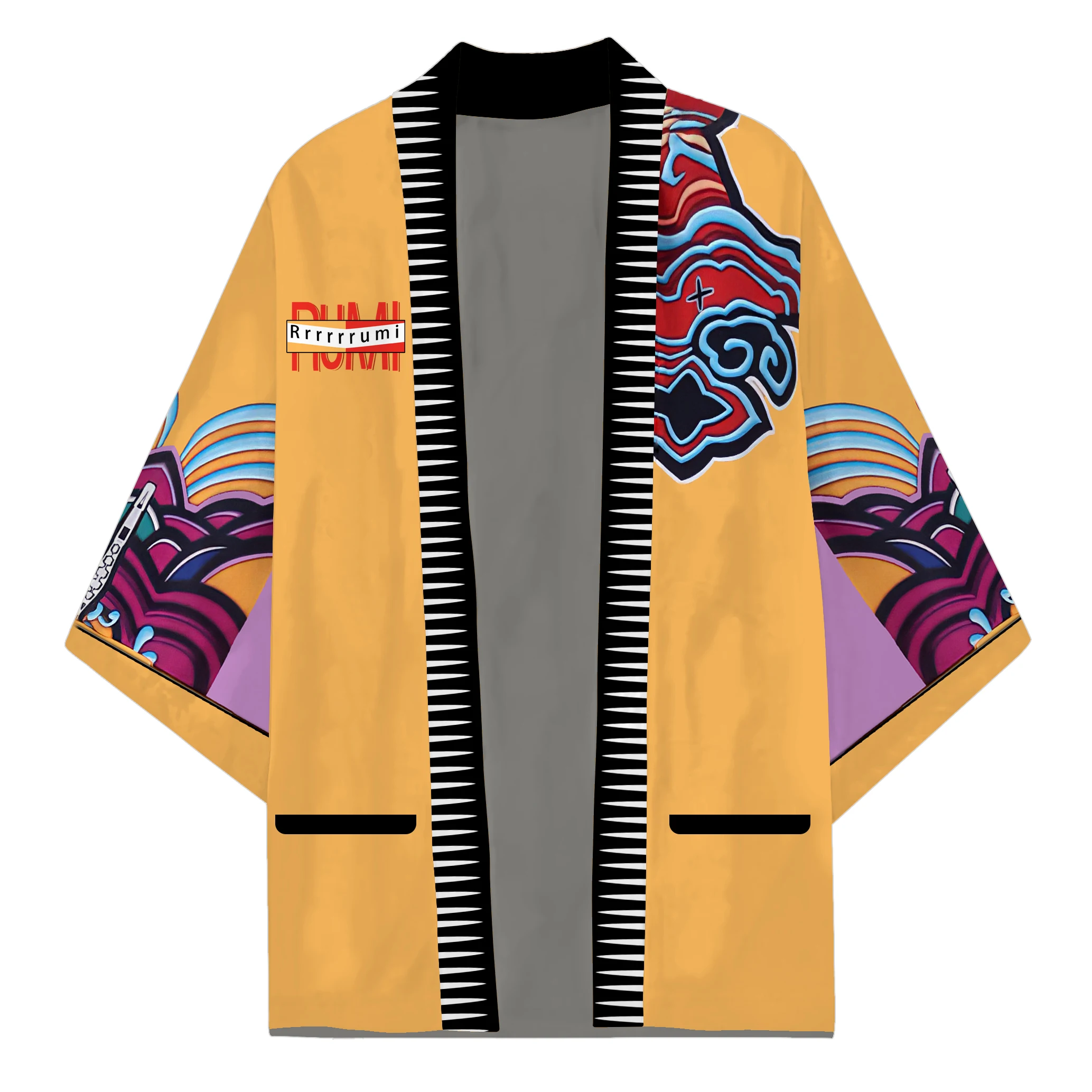Kimono Cardigan Women - Костюм Руми Зои Мира с принтом