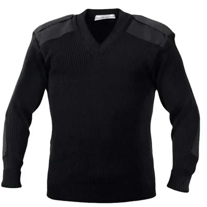 Ribbed Knit Sweater - Мужские свитера с длинным рукавом в