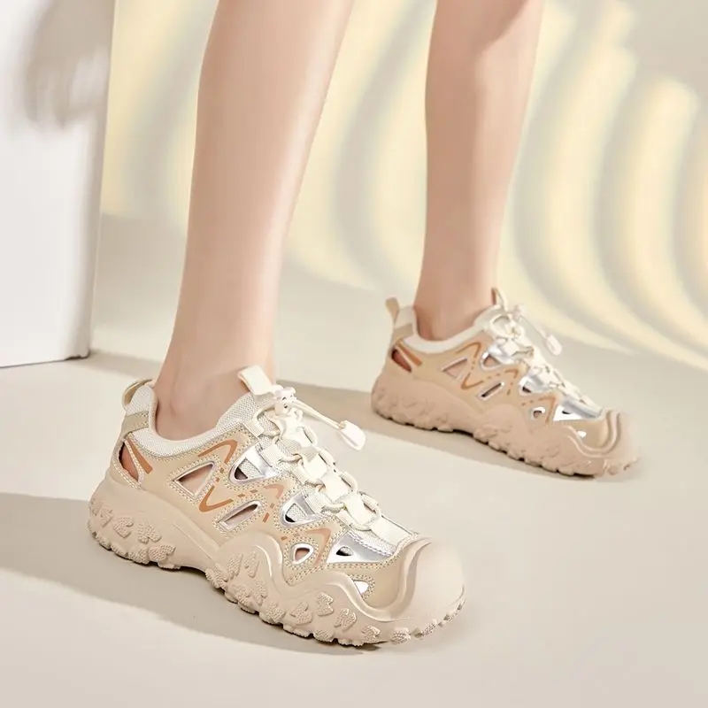 Women'S Fashion Trends Summer 2025 - Полая женская спортивная обувь, стильная 39