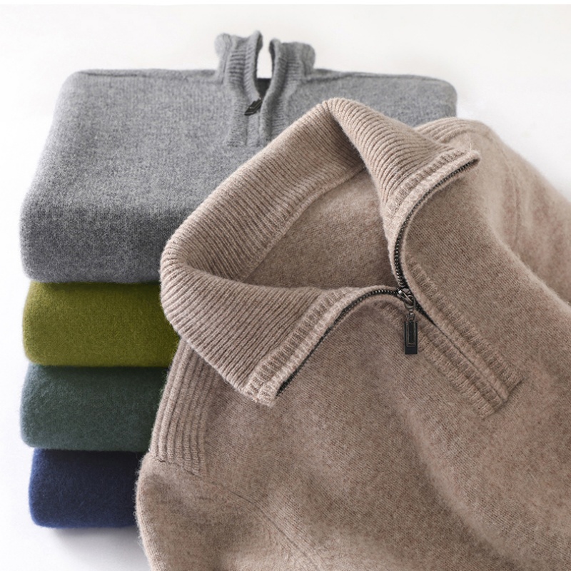 Ribbed Knit Sweater - Осень/зима, новый мужской свитер из 100%