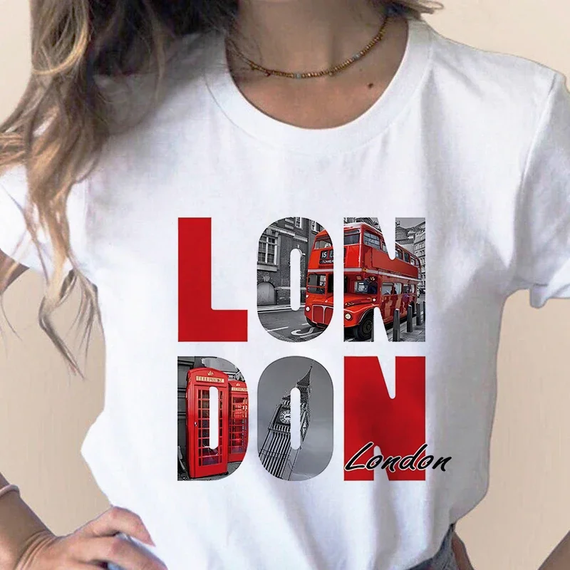 Women'S Fashion York - Модная футболка с принтом города, футболки