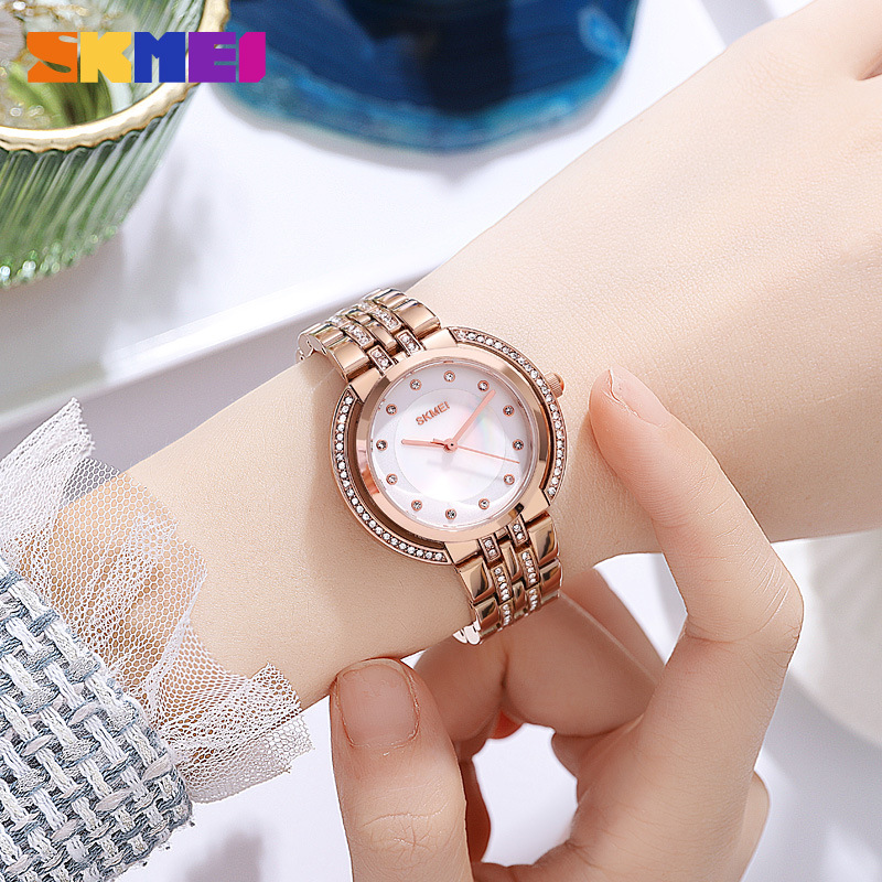 Fashion Women Watch - Женские кварцевые часы-браслет с роскошным циферблатом