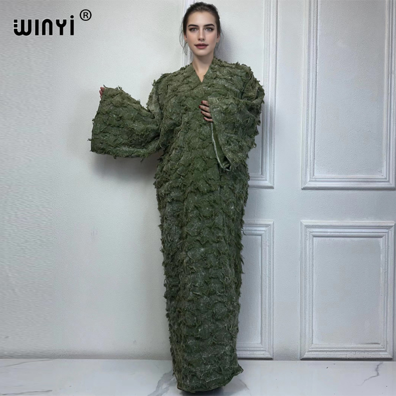 Женское длинное кимоно WINYI,  – обзор и цена Kimono Cardigan Women