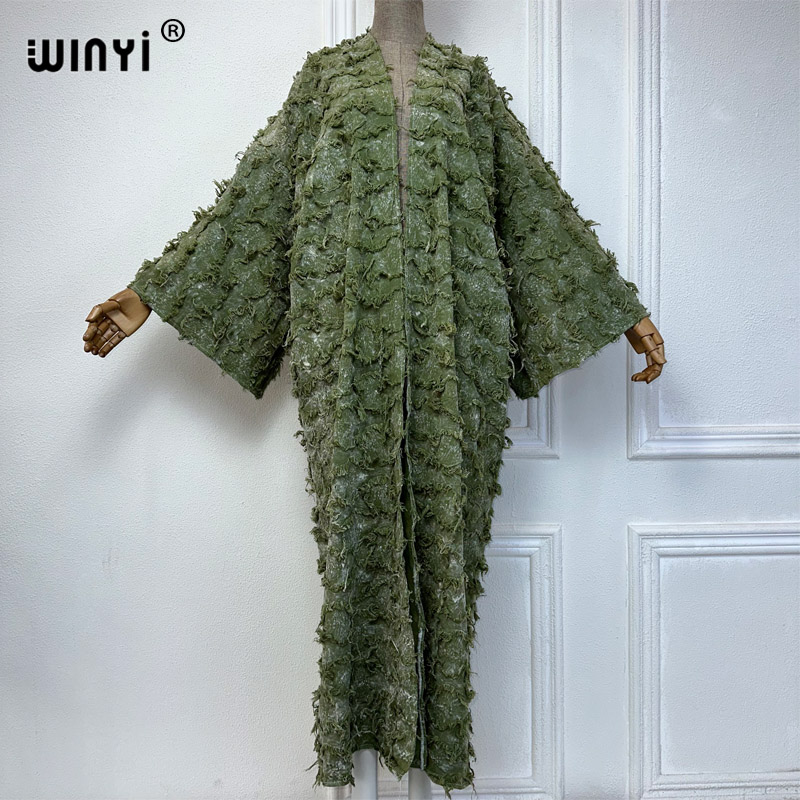 Женское длинное кимоно WINYI,  – обзор и цена Kimono Cardigan Women