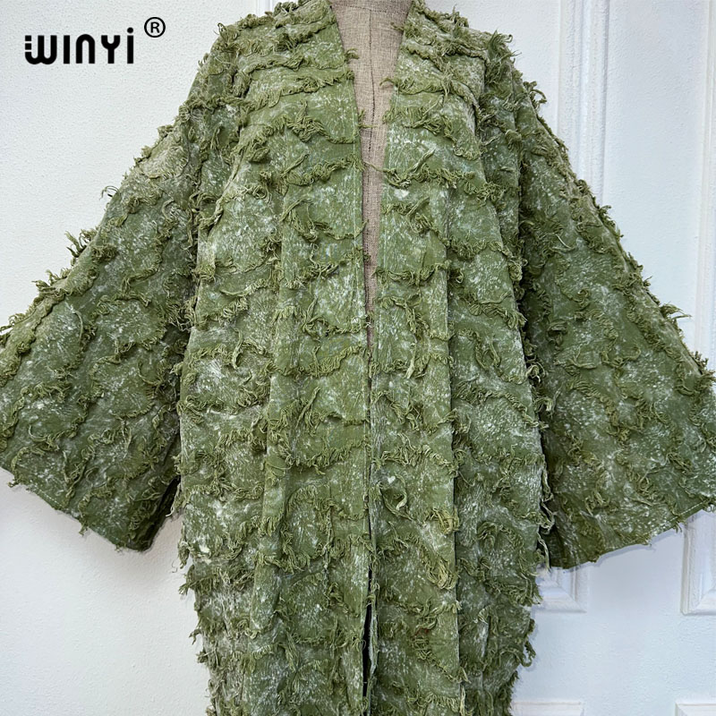 Женское длинное кимоно WINYI,  – обзор и цена Kimono Cardigan Women