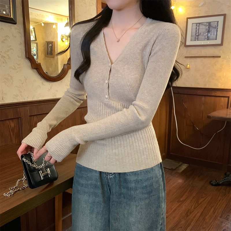 Эластичный облегающий вязаный  – обзор и цена Ribbed Knit Sweater