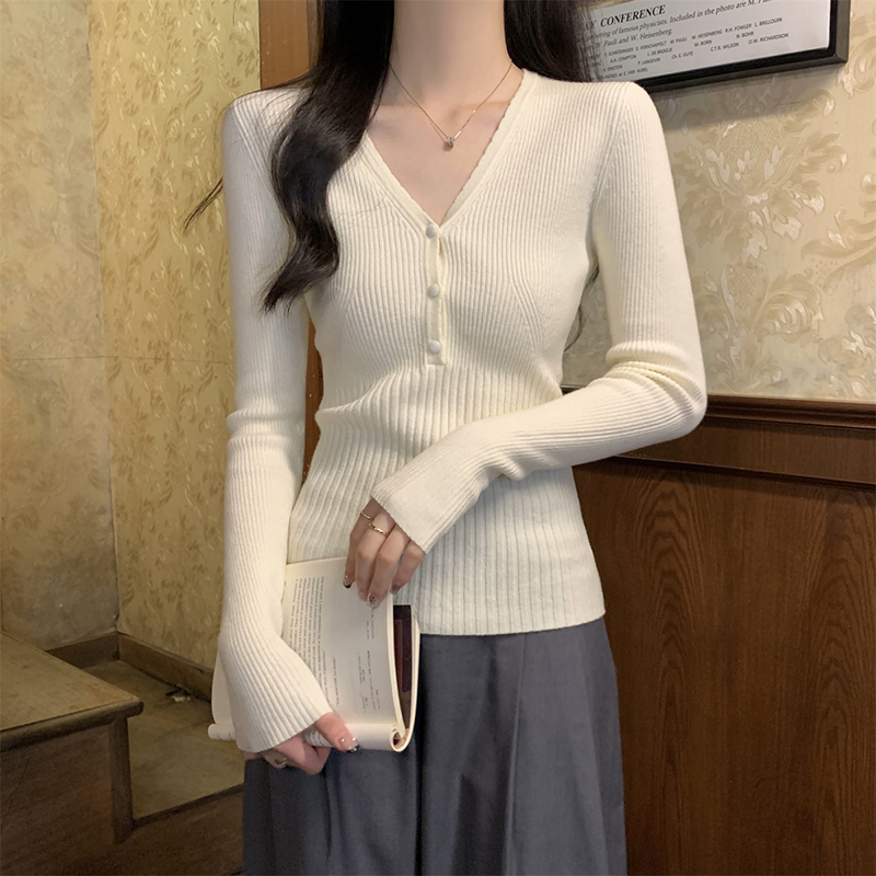 Эластичный облегающий вязаный  – обзор и цена Ribbed Knit Sweater