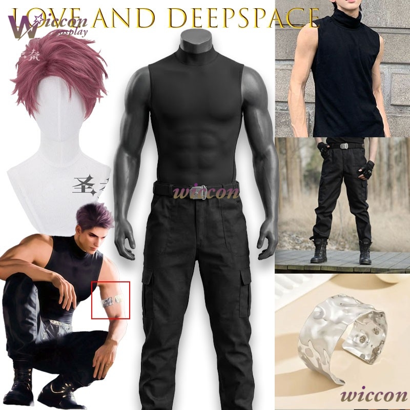 Мужской косплей-костюм: жилет  – обзор и цена Sleeveless Jumpsuit
