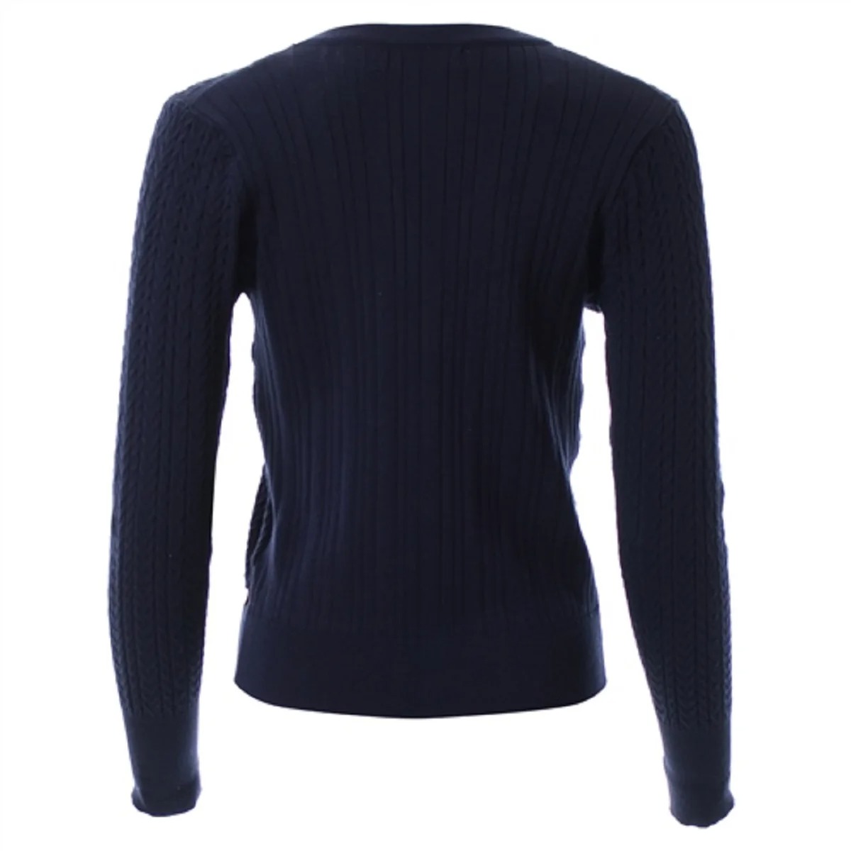 Женский эластичный вязаный кар – обзор и цена Ribbed Knit Sweater