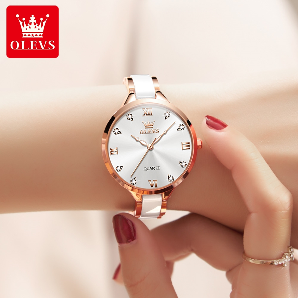 OLEVS 5872 женские часы кварце – обзор и цена Fashion Women Watch