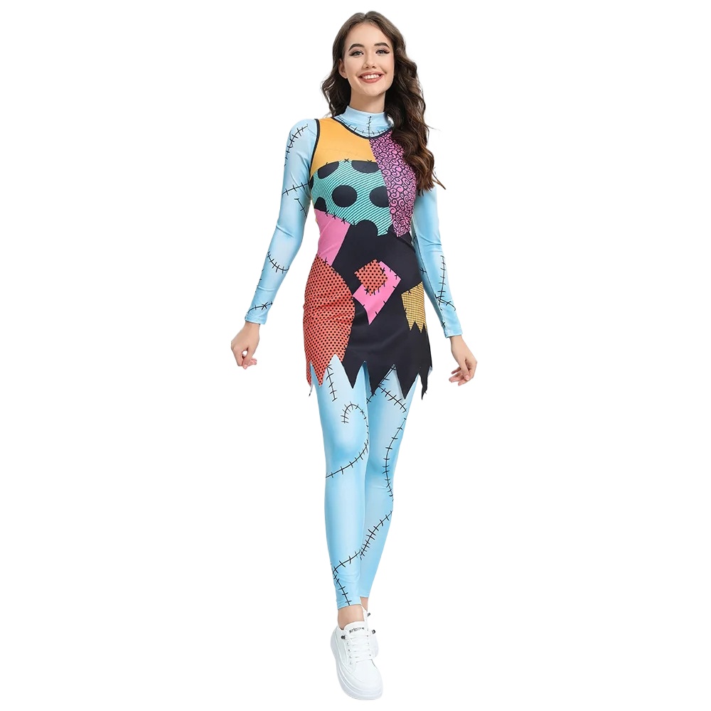 Костюм для косплея Салли из ан – обзор и цена Sleeveless Jumpsuit