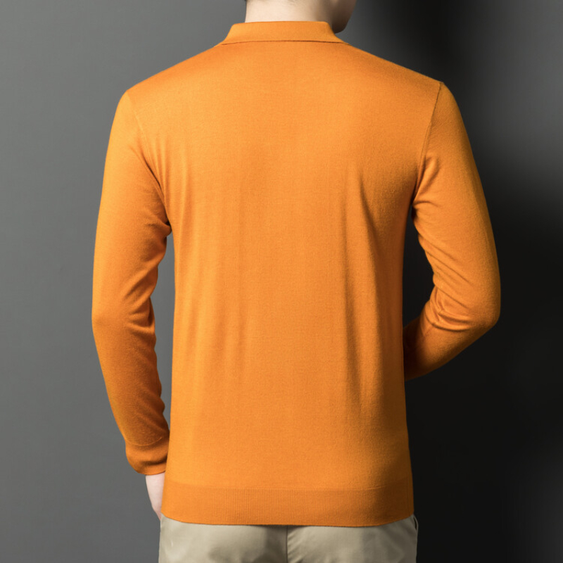 Мужской пуловер-свитер с V-обр – обзор и цена Ribbed Knit Sweater