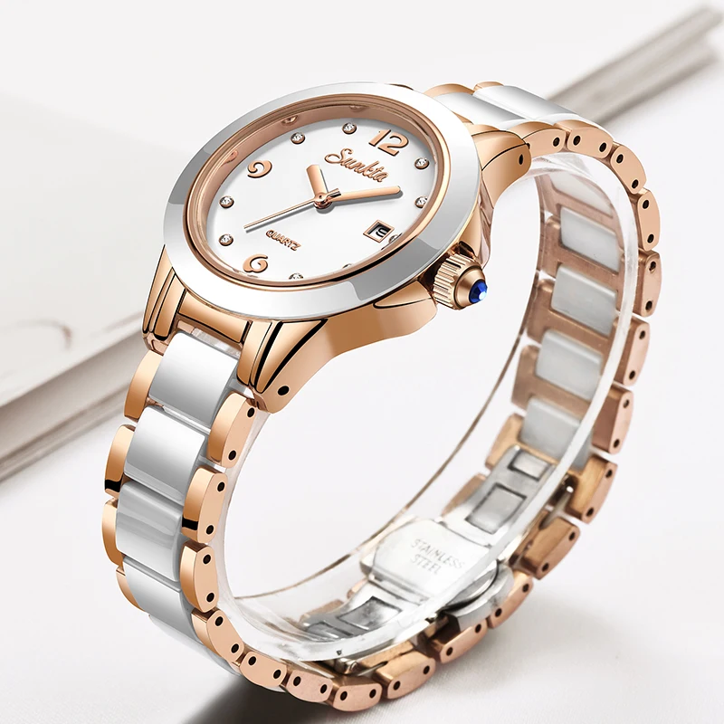 Sunkta модные повседневные ква – обзор и цена Fashion Women Watch