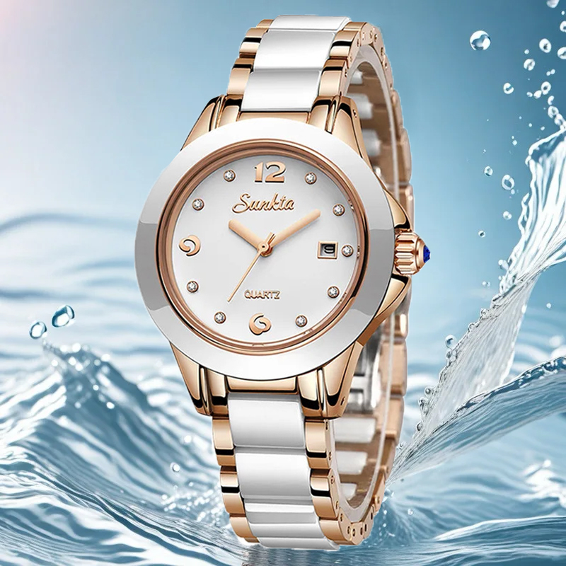 Sunkta модные повседневные ква – обзор и цена Fashion Women Watch