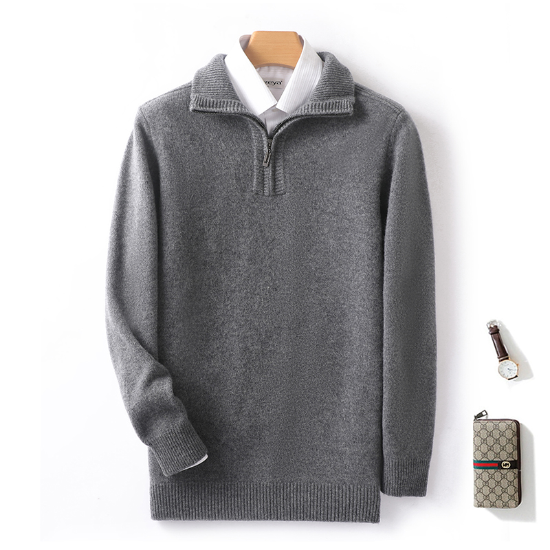 Осень/зима, новый мужской свит – обзор и цена Ribbed Knit Sweater