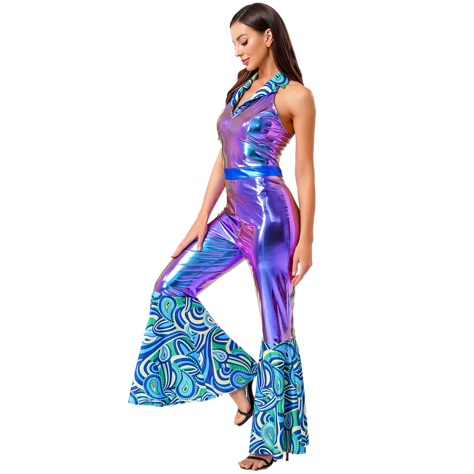 Женский винтажный комбинезон в – обзор и цена Sleeveless Jumpsuit