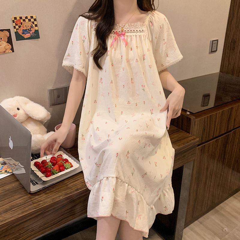 Ночная рубашка в стиле принцес – обзор и цена Floral Summer Dress