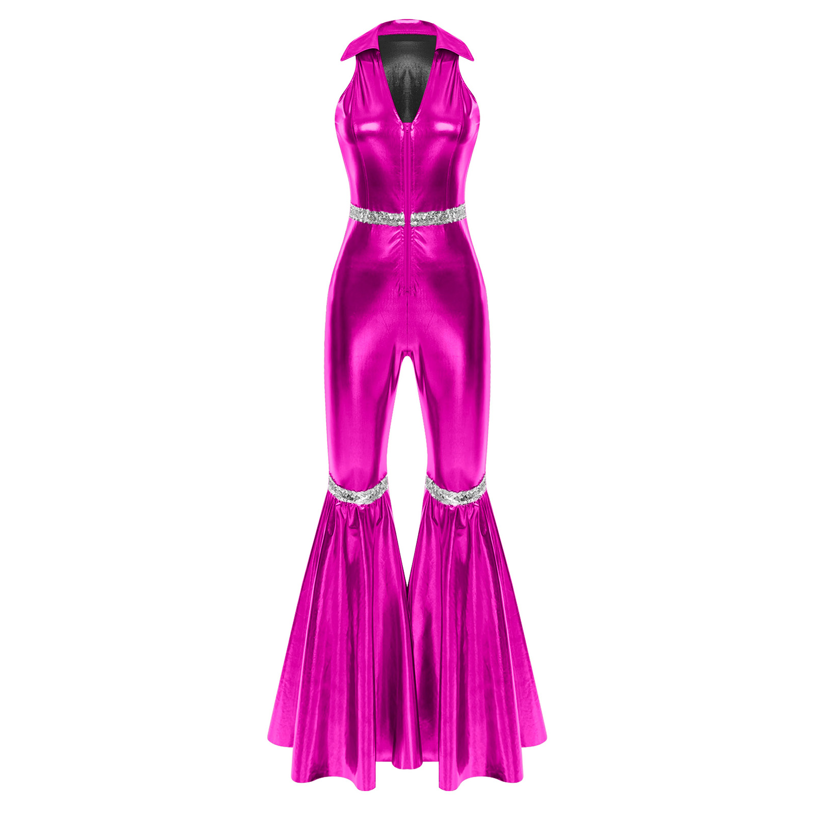 Женское боди в стиле диско 70- – обзор и цена Sleeveless Jumpsuit